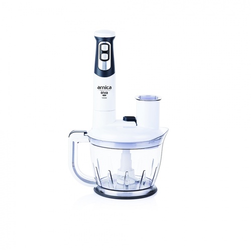 Arnica Diva Pro Beyaz Doğrayıcı Blender Seti