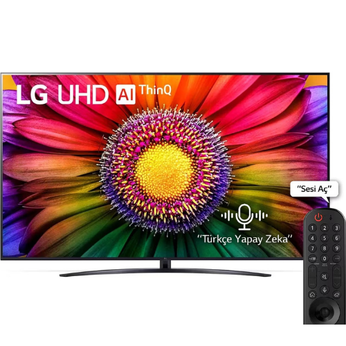 LG 75UT81003 UHD 75 İNÇ 4K UT8 2024 MODEL TELEVİZYON