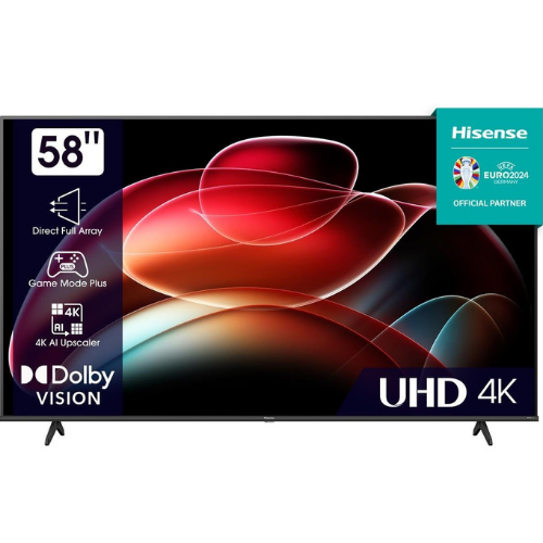 HISENSE 58A6K 58'' UYDU ALICILI 4K ULTRA HD SMART TV